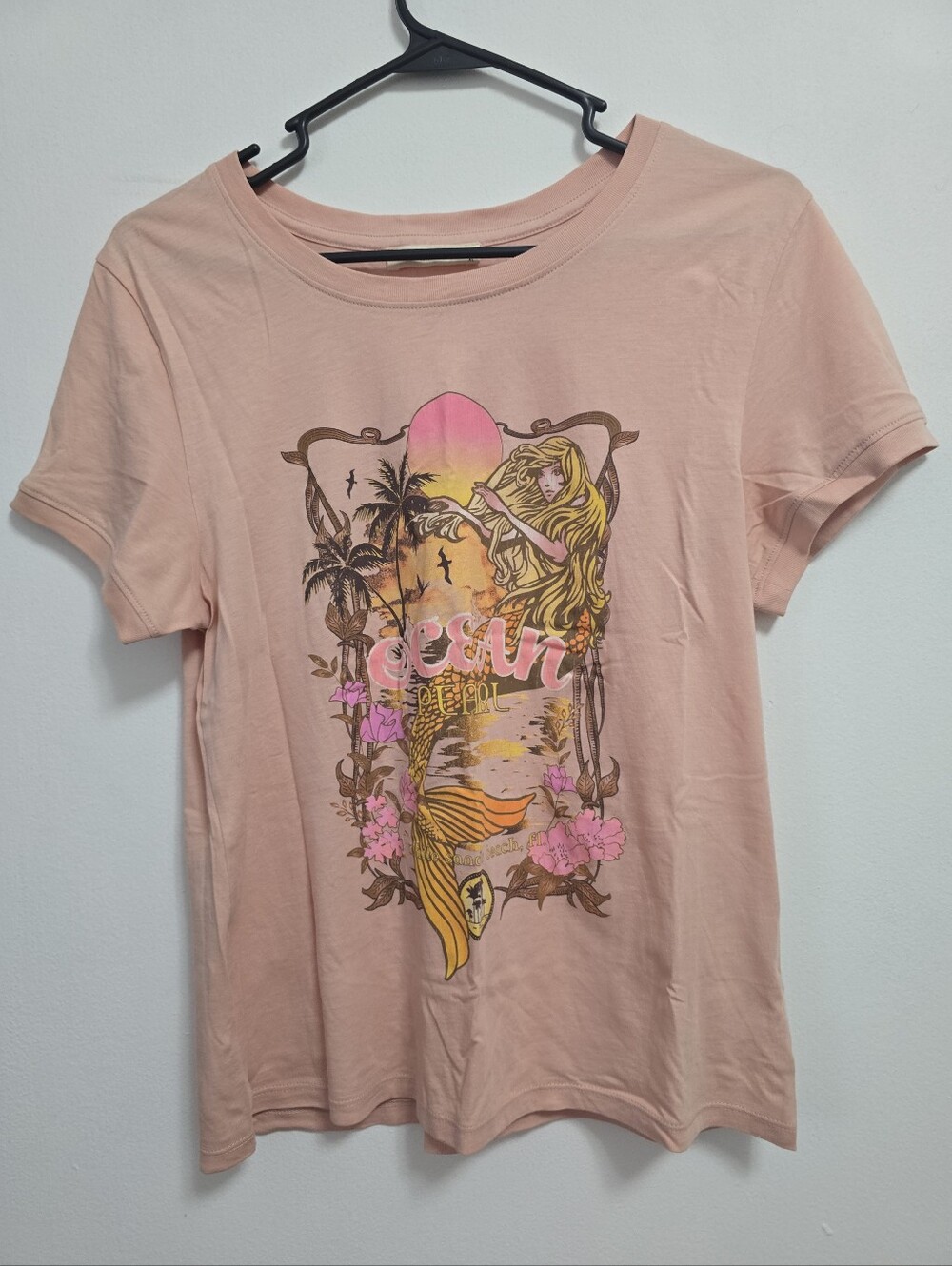 Spell And The Gypsy Collective Ocean Pearl Tee Size XL Like New